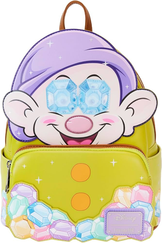 Loungefly Snow White: Diamond Dopey Mini-Backpack, Amazon Exclusive | Amazon (US)