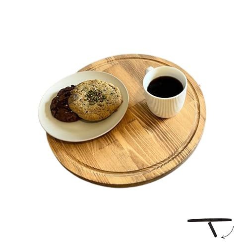 WOODCHES Sofa Tray – Wooden Foldable Sofa Tray Table for Seat Cushion, Perfect for Coffee & Remote Control, Solid Wood Sofa Tray Table, Solid Spruce Couch Table (Madrid, Medium 14") | Amazon (US)