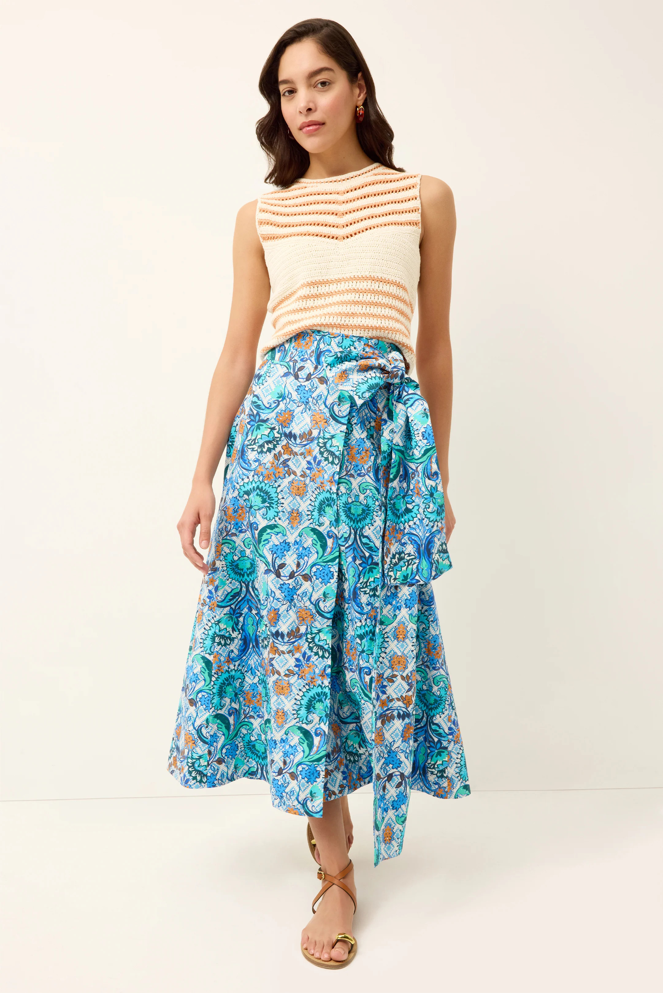 ESTINE WRAP SKIRT | Marie Oliver