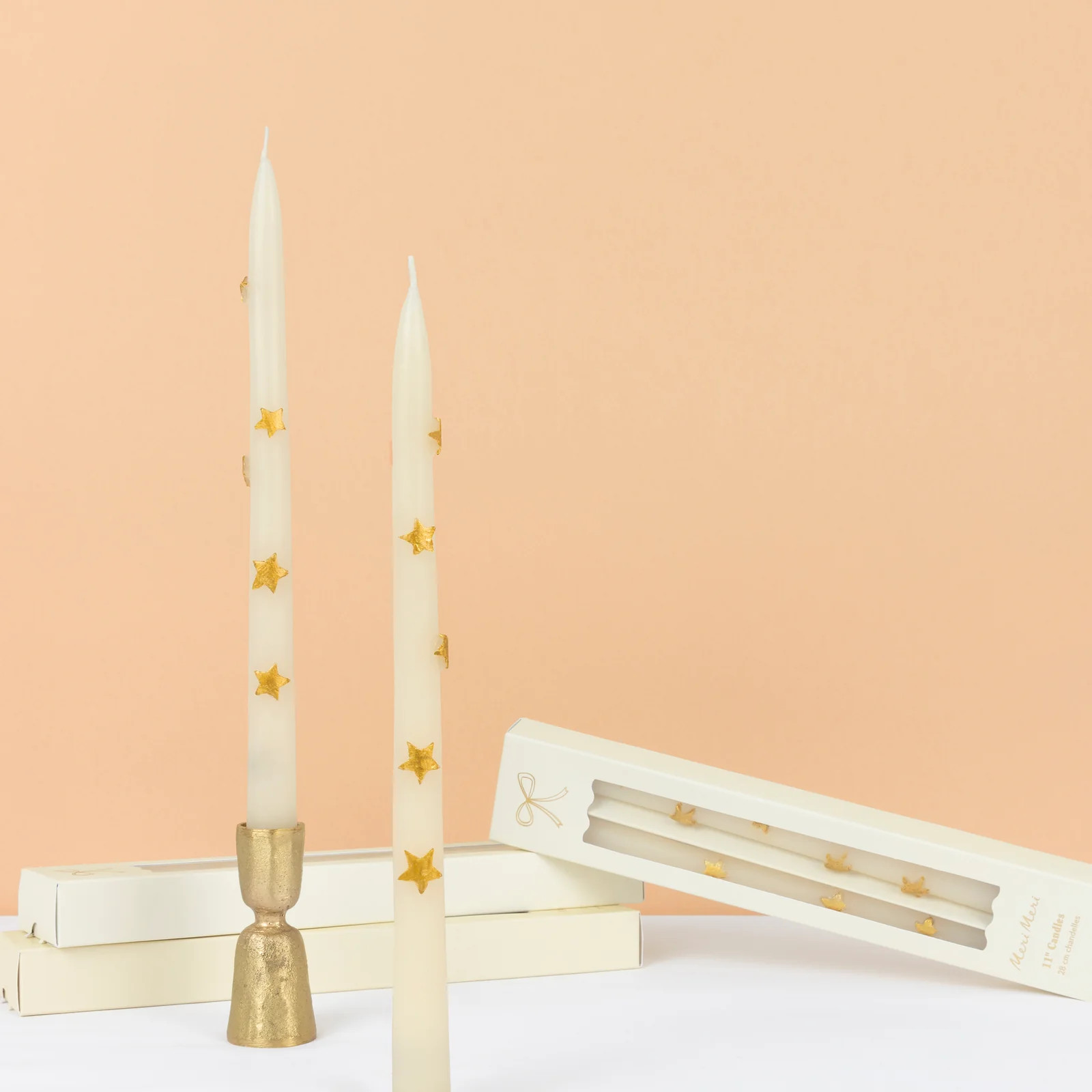 Gold Christmas Candles | Meri Meri