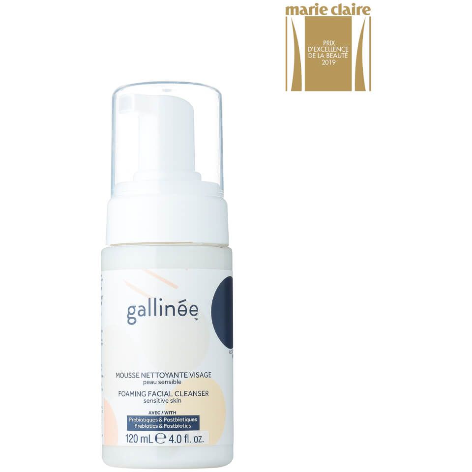 Gallinée Prebiotic Foaming Facial Cleanser 120ml | Look Fantastic (UK)