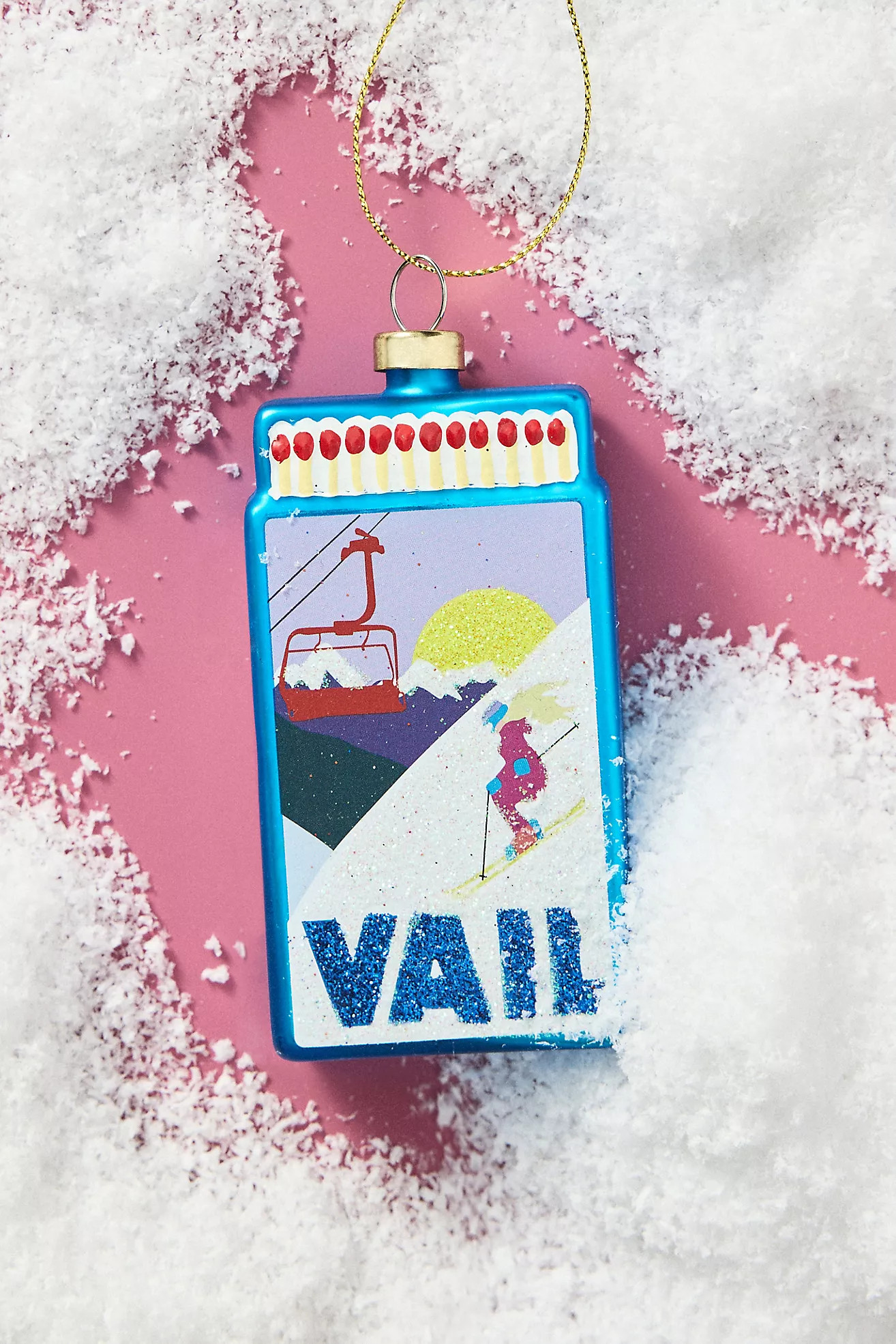 Furbish Studio Matchbook Ornament: Colorado Edition | Anthropologie (US)