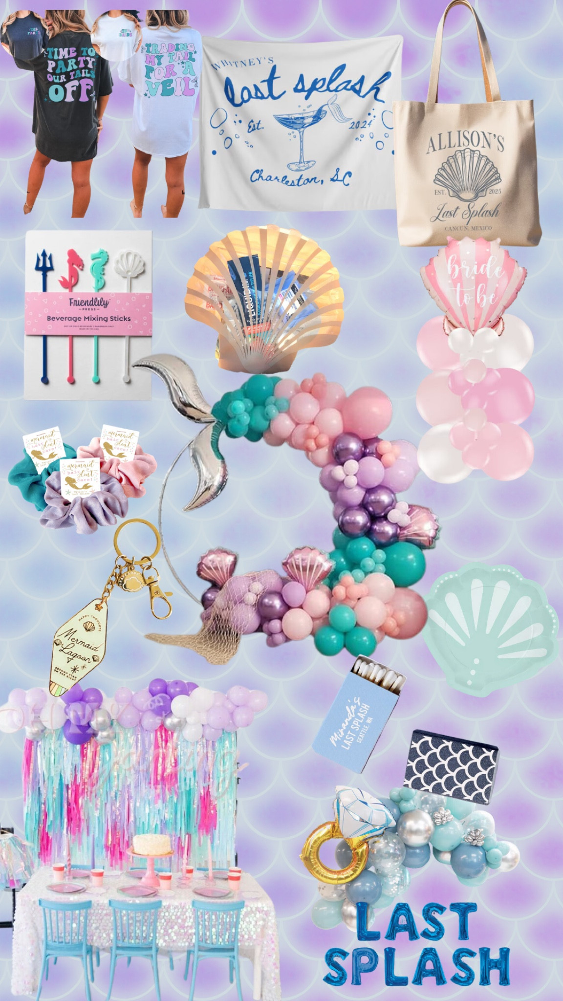 Planning a mermaid-themed bachelorette party? We’ve got you covered with the best finds for “Her Last Splash”! Discover unique decorations, personalized gifts, and stylish party supplies that will transform your celebration into a mystical underwater adventure. Perfect for creating Insta-worthy moments that the bride and her squad will love! #mermaidbacheloretteparty #lastsplash

#LTKParties #LTKStyleTip #LTKWedding