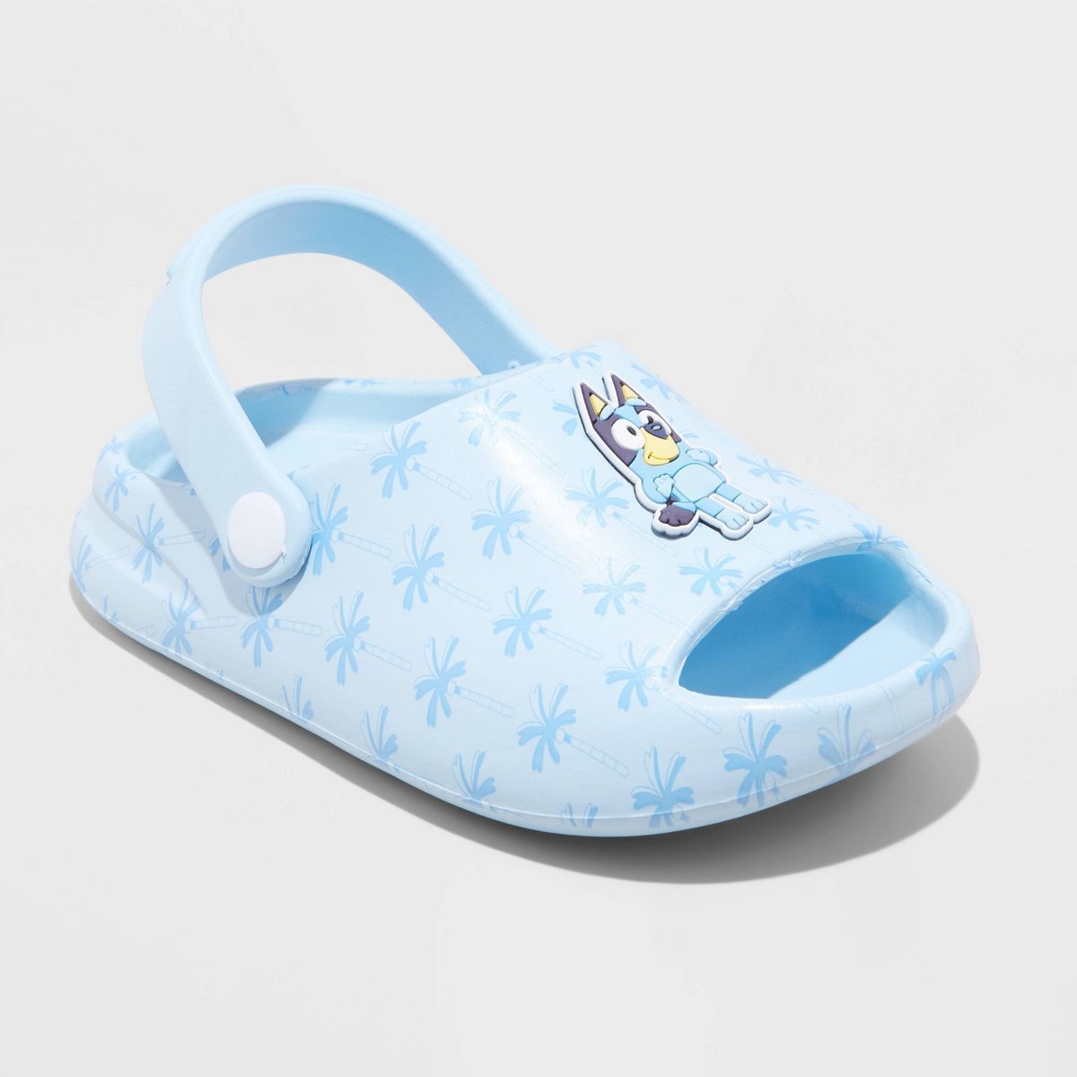 Toddler Bluey Comfort Slide Sandals - Blue | Target