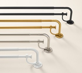 Room Darkening Double Curtain Rod (.75") | Pottery Barn Kids