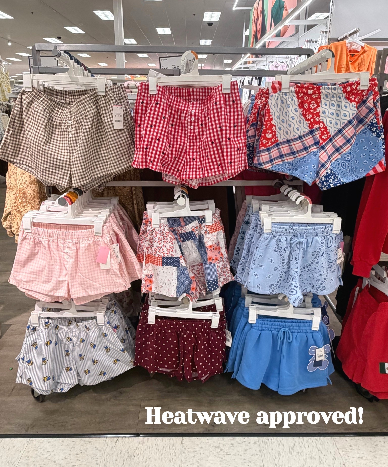 Heatwave Approved! These everyday casual to loungewear graphic boxer shorts are amazing! So comfy and cute! Just throw on a basic tank or graphic tee to complete these looks! (Select boxers not online yet) @Target #target #targetstyle #summeroutfitideas #newattarget #boxershorts #summershorts 

Target Summer Graphic Pull on Boxer Shorts-Wild Fable

#LTKootd #LTKgrwm #LTKTravel