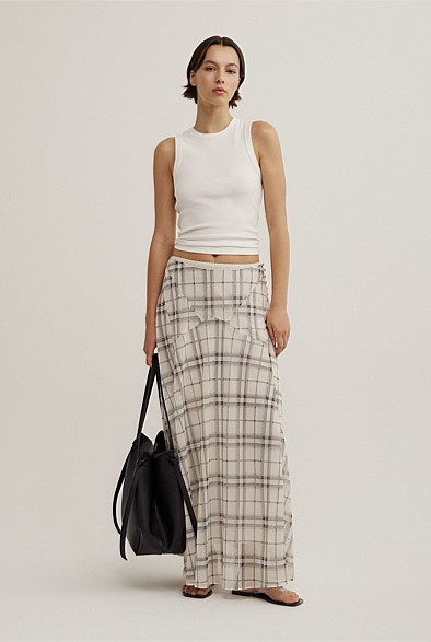 Basque Maxi Skirt | Witchery (AU)