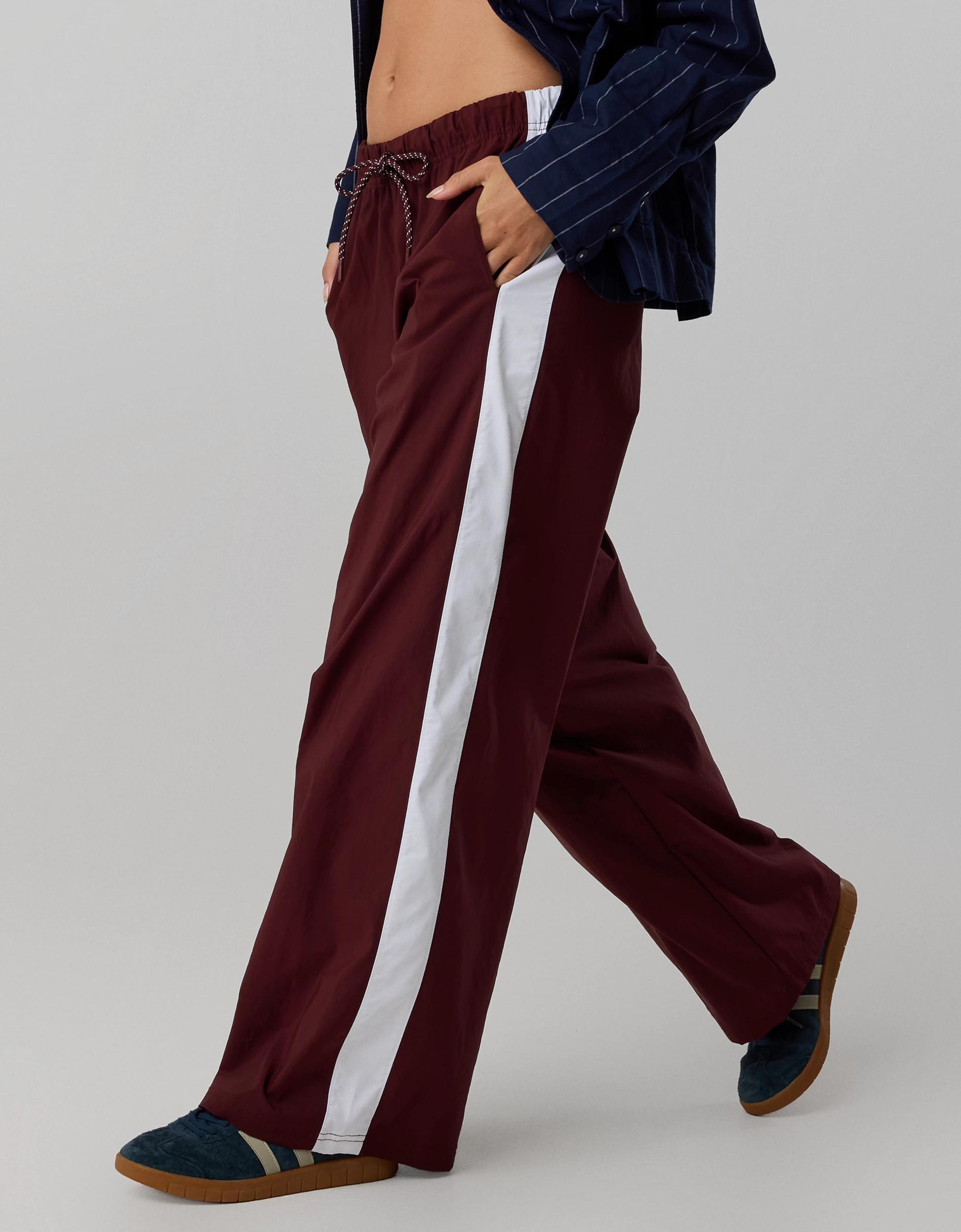 OFFLINE By Aerie Nice Moves Coaches Pant | American Eagle Outfitters (US & CA)