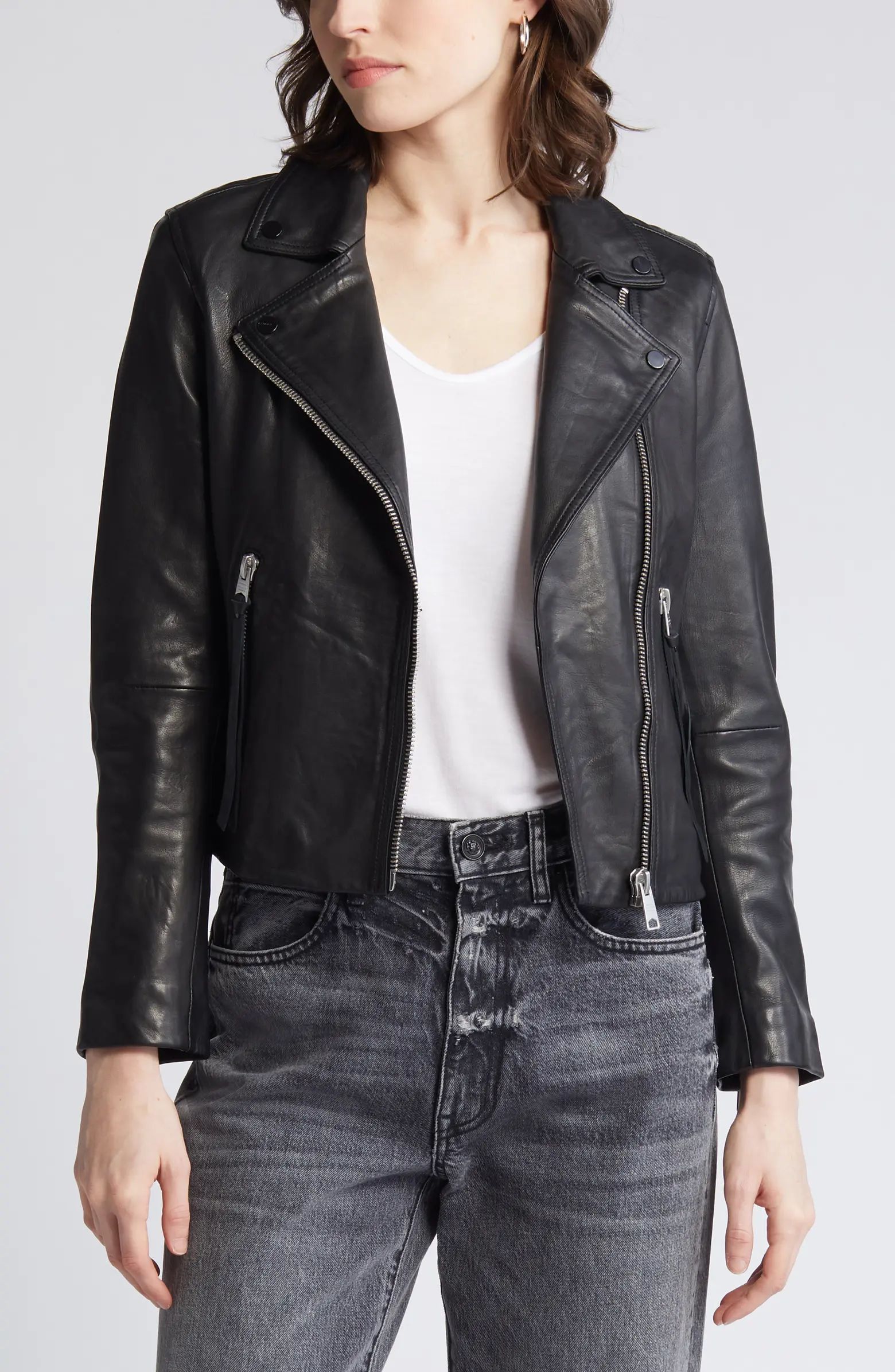 Dalby Leather Biker Jacket | Nordstrom