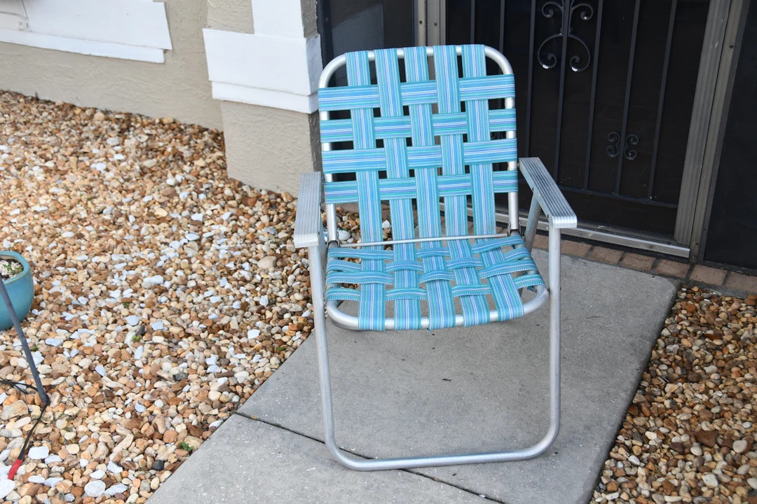 Vintage Aluminum Lawn Chair - Etsy | Etsy (US)