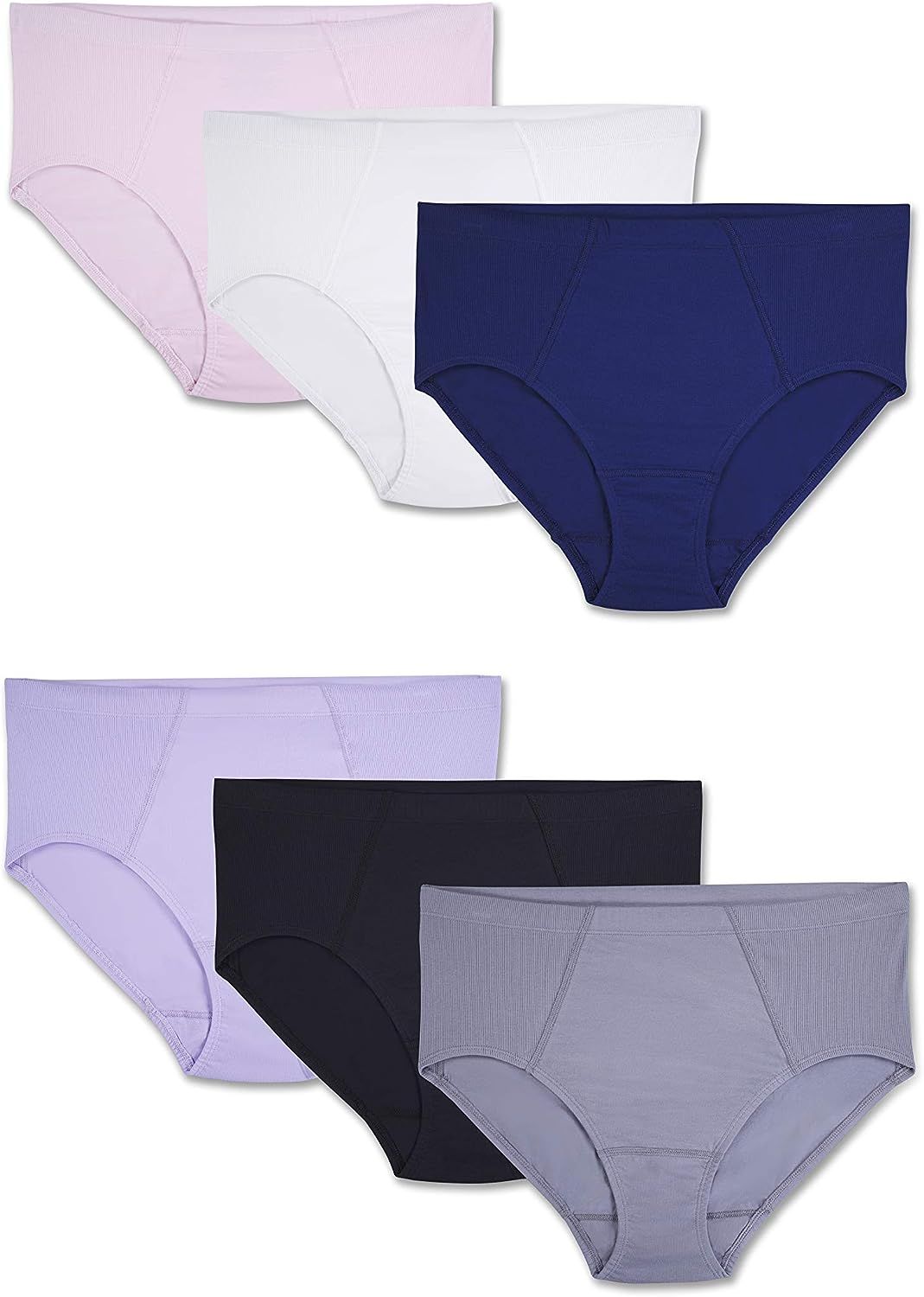 Fruit of the Loom Underwear Women's Fit Assorted Underpants | Amazon (US)