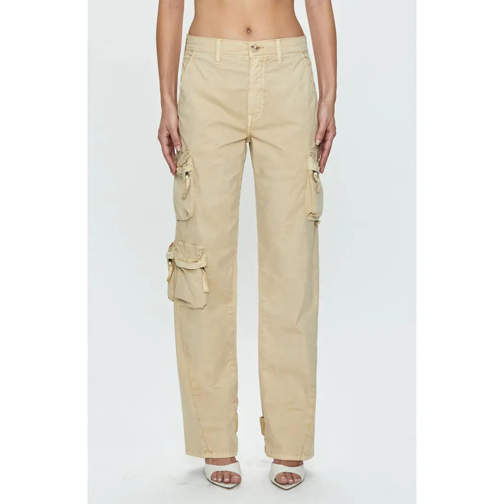 Pistola Bobbie Utility Cargo Jeans in Champagne at Nordstrom Rack, Size 29 | Nordstrom Rack