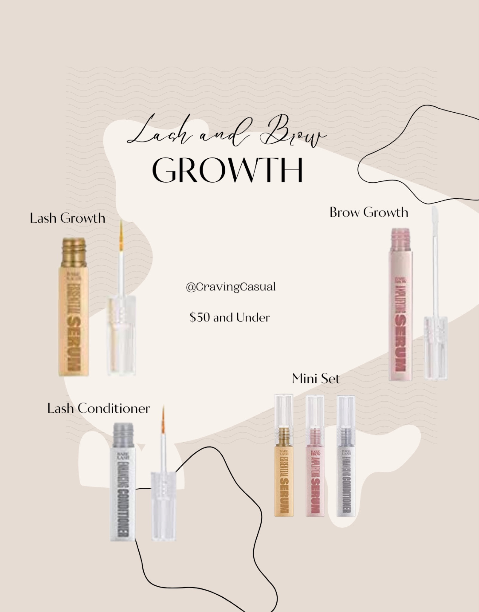 Lash and Brow Growth!

#LTKFind #LTKunder50 #LTKbeauty