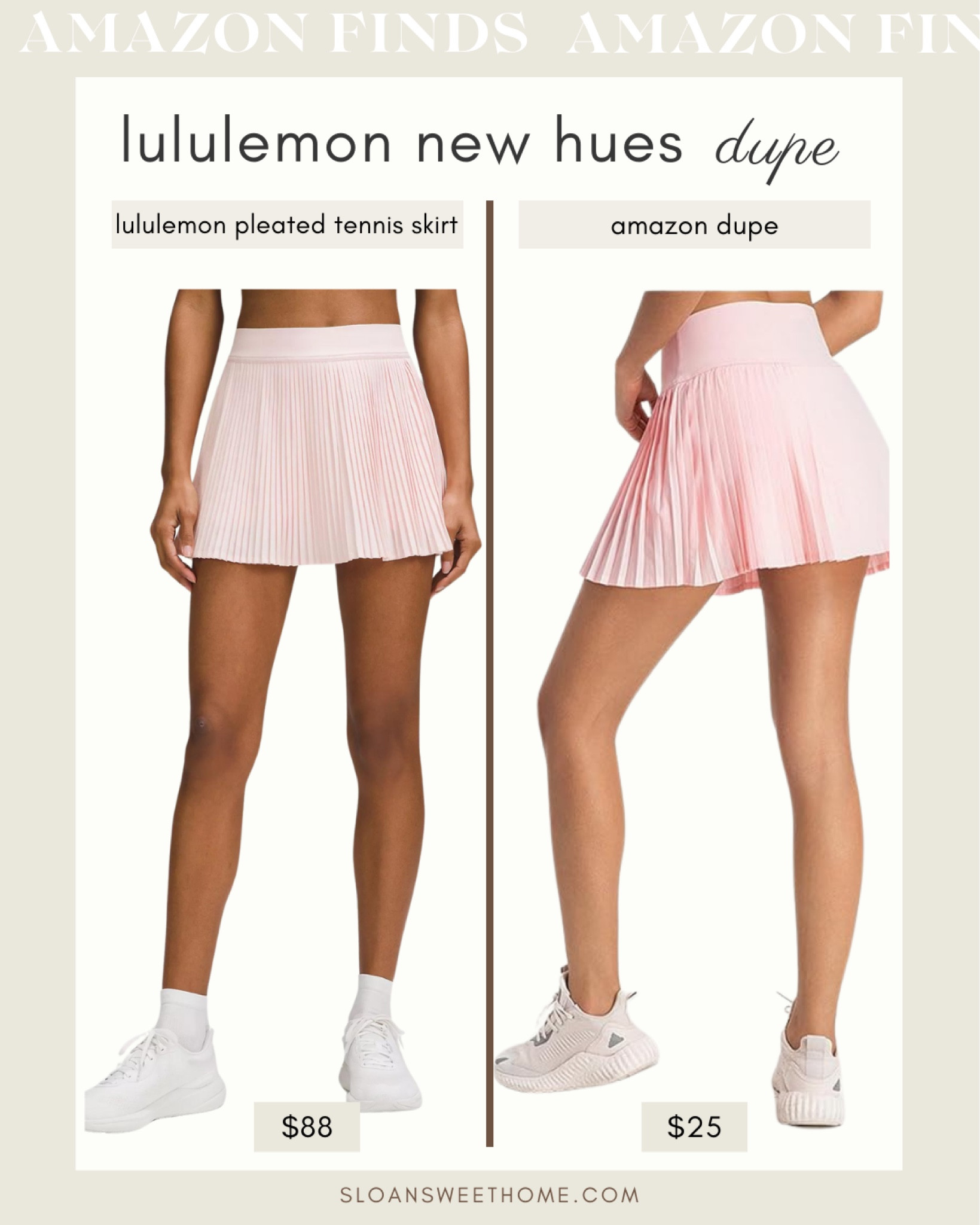 lululemon dupe
lululemon shirt dupe
lululemon pleated tennis skirt dupe
lululemon new hues
tennis clothing 
activewear
tennis skirt
preppy clothing
#lululemondupe
#amazonclothing
#tennisclothing
#activewear

#LTKfindsunder50 #LTKfitness