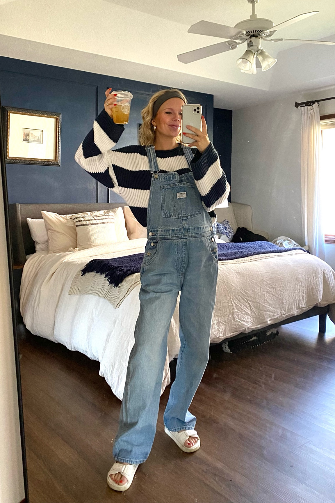 I got a size M in the overalls! 

#LTKbump