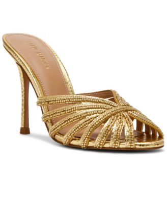 Women's Petra Rhinestone Stiletto Heel Dress Sandals | Macy's