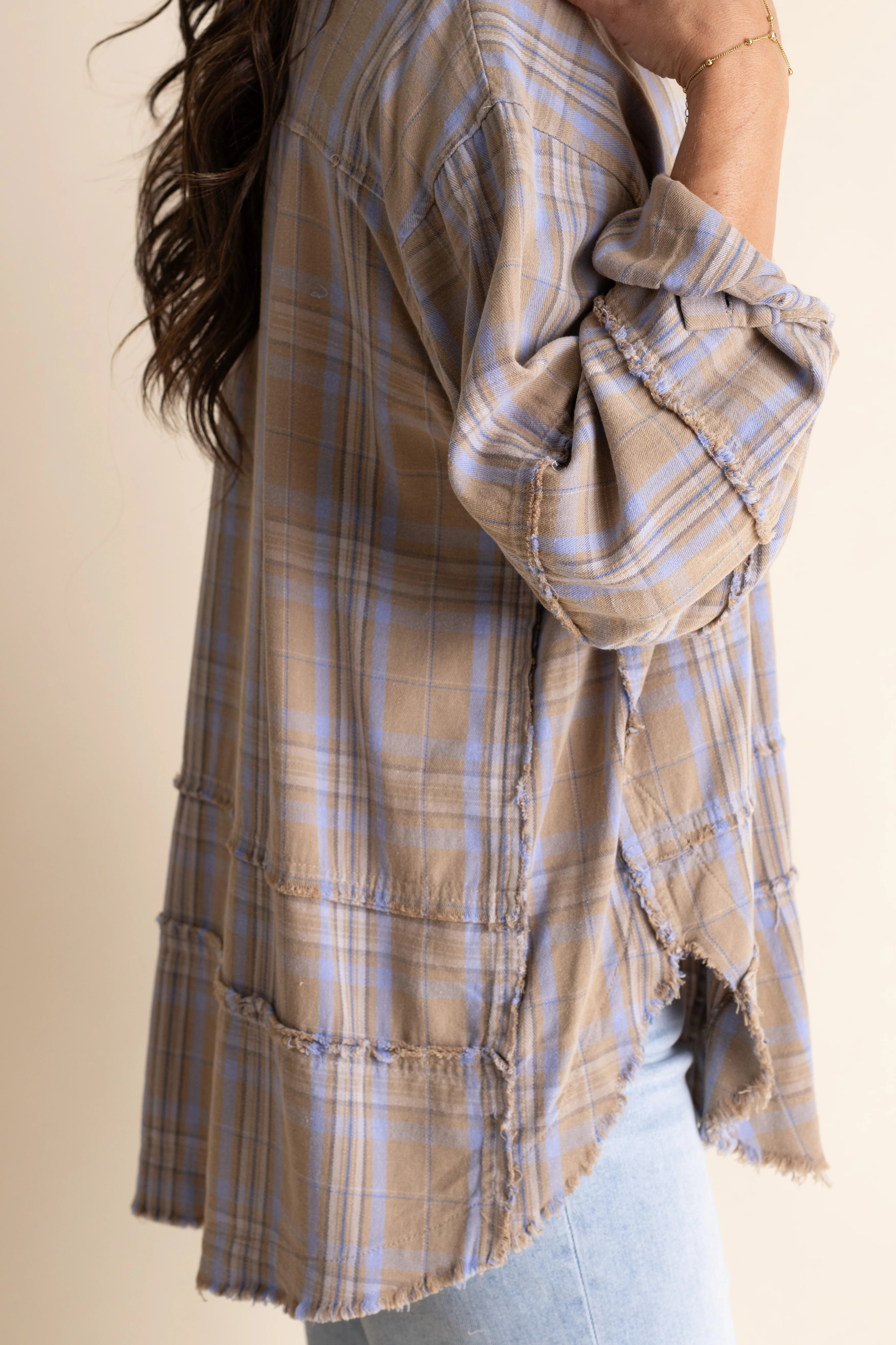 Outside The Box Mineral Washed Flannel | Nellie Mae