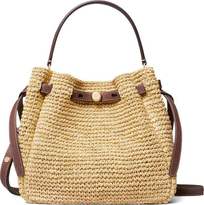 Romy Straw Bucket Bag | Nordstrom