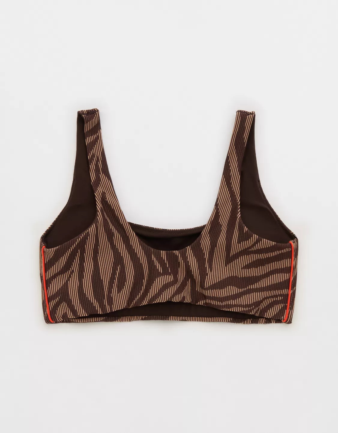 OFFLINE By Aerie Stripe Rib Classic Sports Bra | Aerie