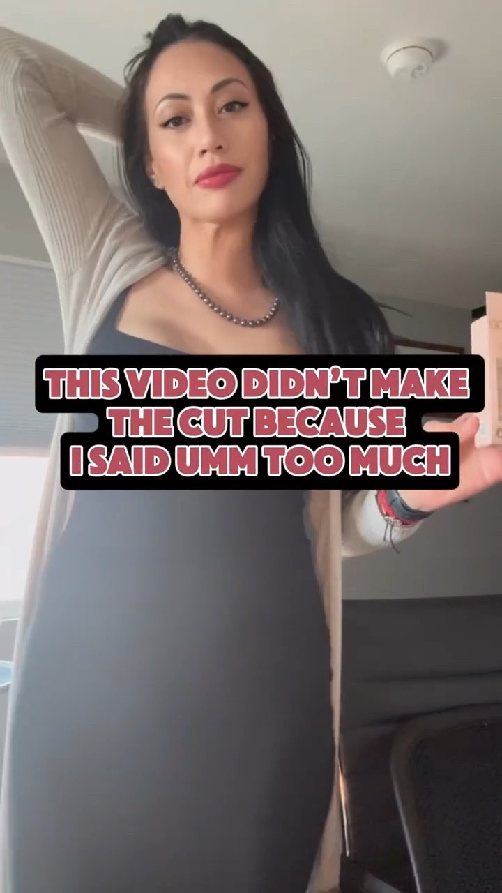 Creator practice, take 8 😅

Didn’t make the cut because I said ummm every three seconds… but my body looked great and I’m not wasting that. Watch till the end and follow for more of my very real creator journey 😂✨