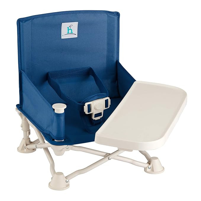 hiccapop OmniBoost Travel Booster Seat with Tray for Baby | Folding Portable Baby Booster Seat fo... | Amazon (US)