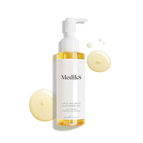 Medik8 Lipid-Balance Cleansing Oil - Makeup Dissolving Transforming Cleanser - Removes Impurities, Sunscreen & Waterproof Makeup - Nourishes & Balances Skin - All Skin Types - 140ml | Amazon (UK)