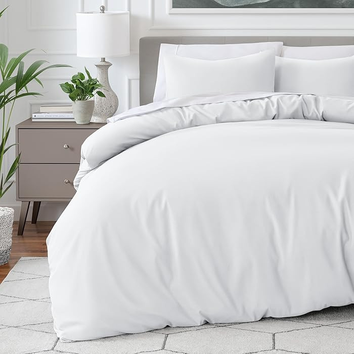 Bare Home Emperor Size Duvet Cover Set - Ultra-Soft, Lightweight, Cooling - 3-Piece Set (Duvet Co... | Amazon (UK)
