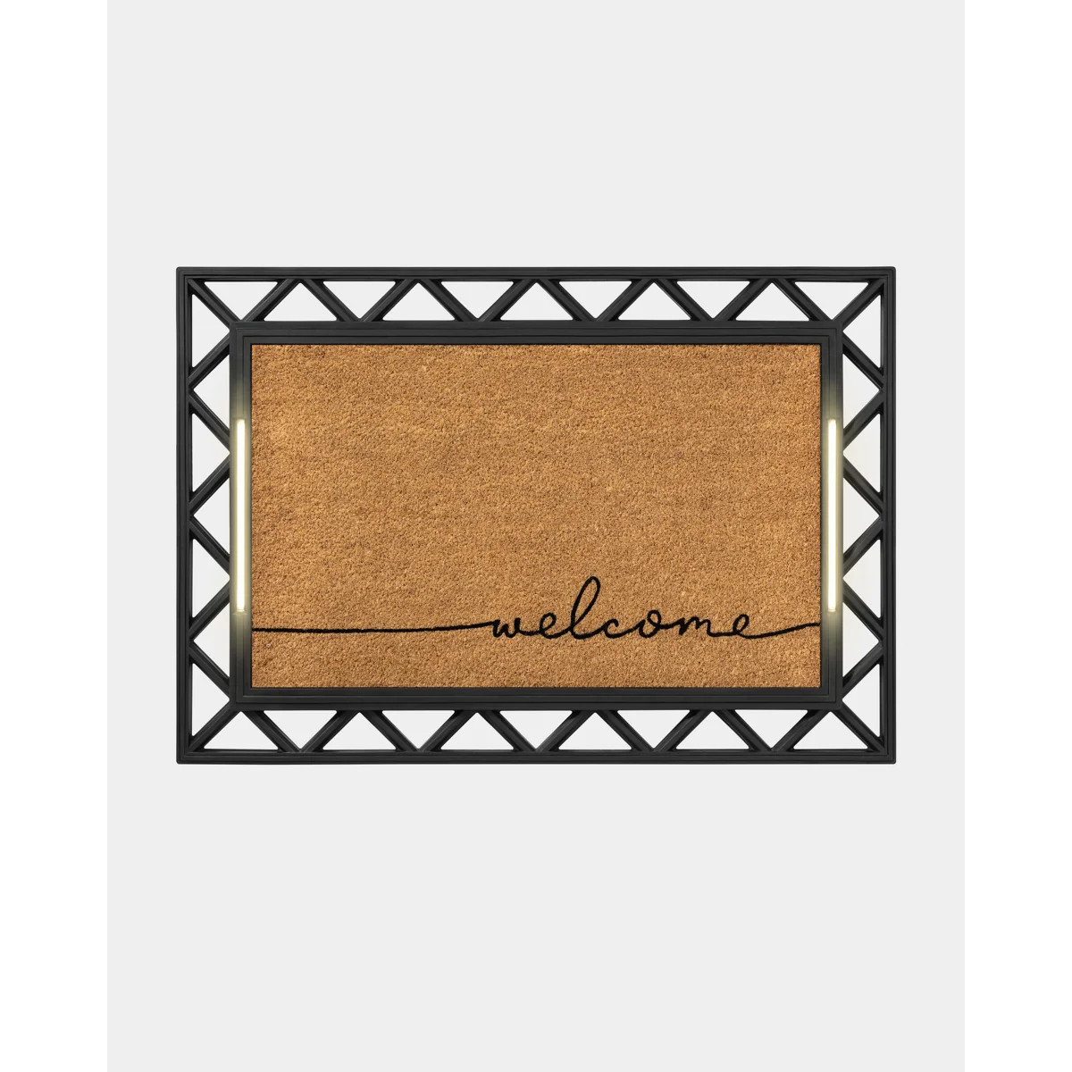 Baytown with LED Lights, Front Door Mat - Pressure-Activated Welcome Mat, All-Weather, Outdoor Do... | Wayfair North America