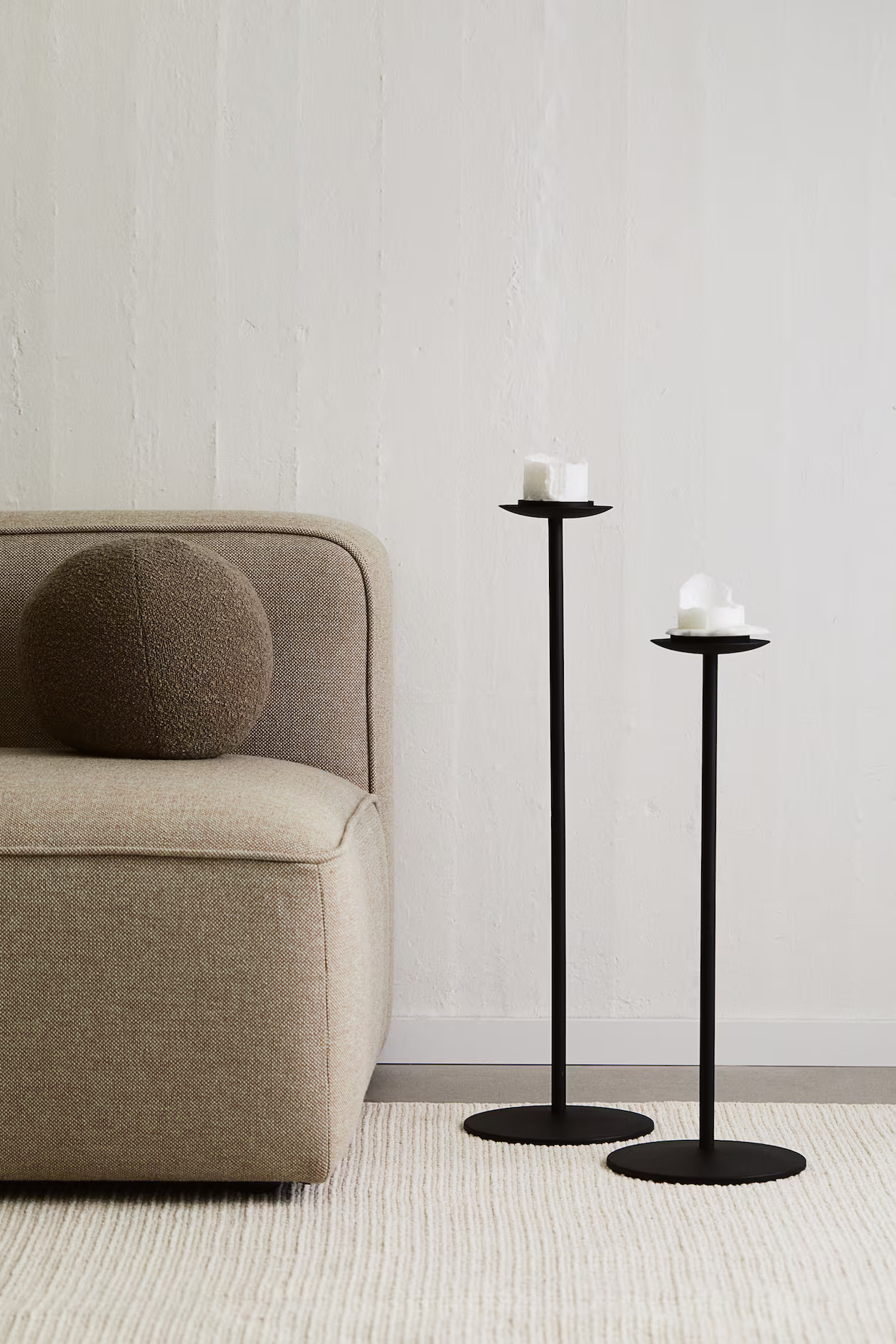 - Extra Tall Metal Candle Holder - Black - Home All | H&M US | H&M (US + CA)
