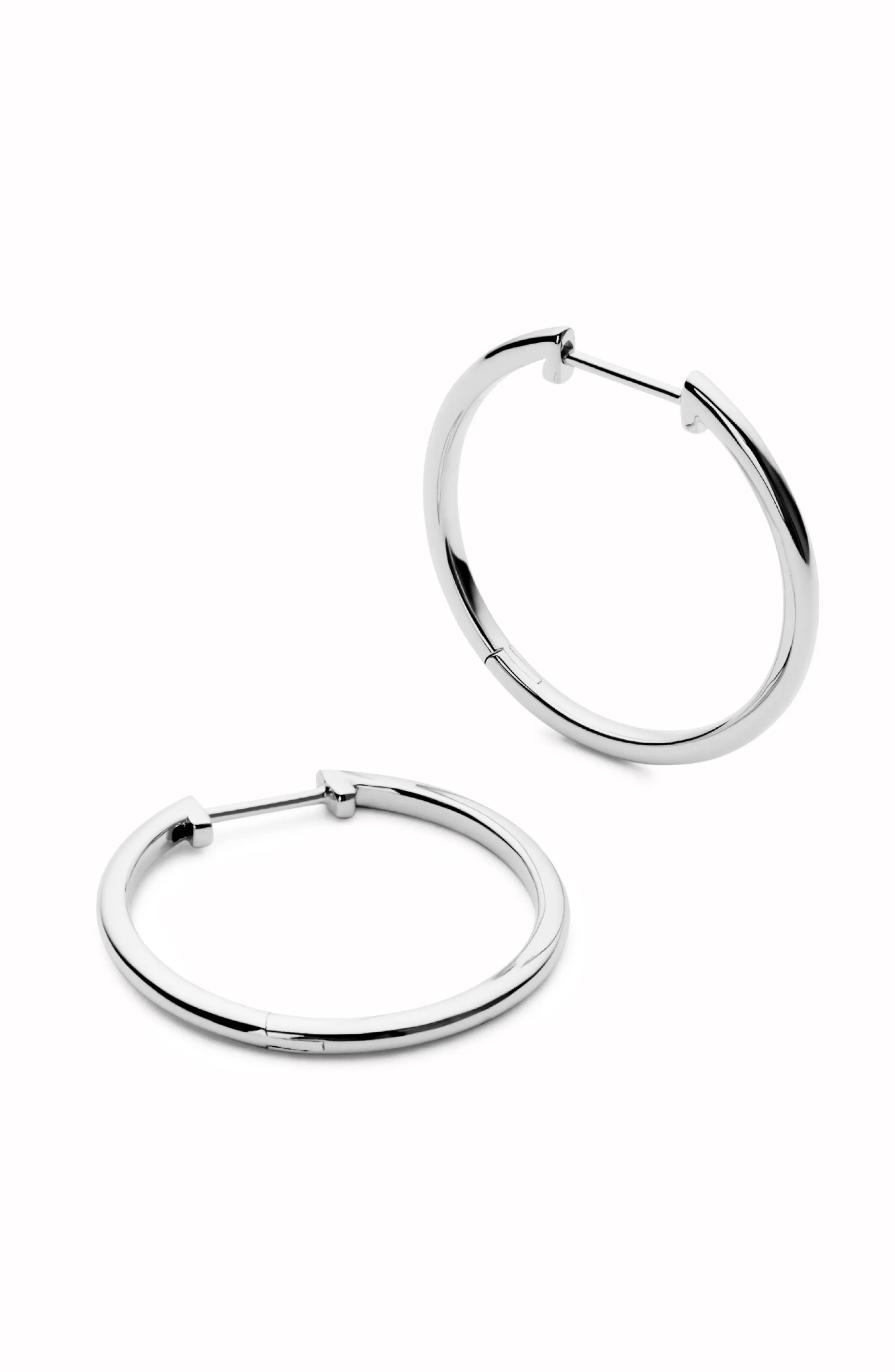 Ana Luisa Medium Slim Endless Hoops - Lo Medium in Gold at Nordstrom | Nordstrom
