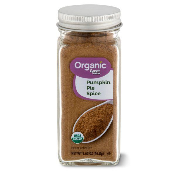 Great Value Organic Pumpkin Pie Spice, 1.65 oz - Walmart.com | Walmart (US)