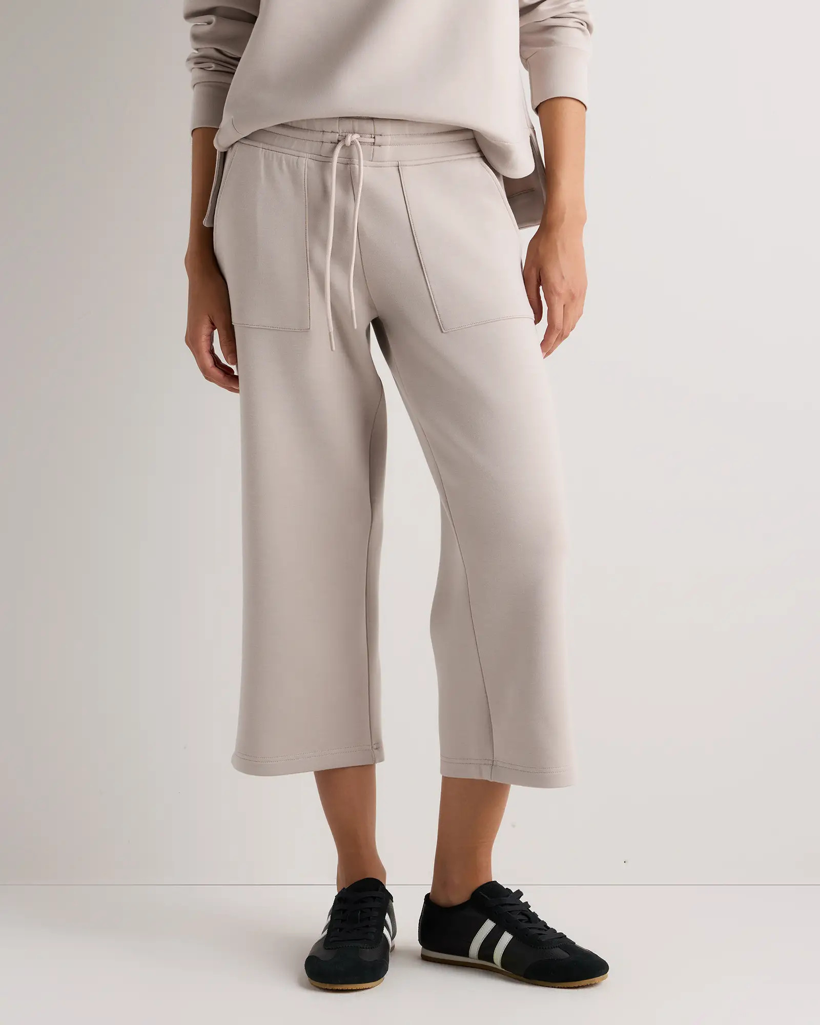 CloudComfort High-Rise Cropped Sweatpants | Quince