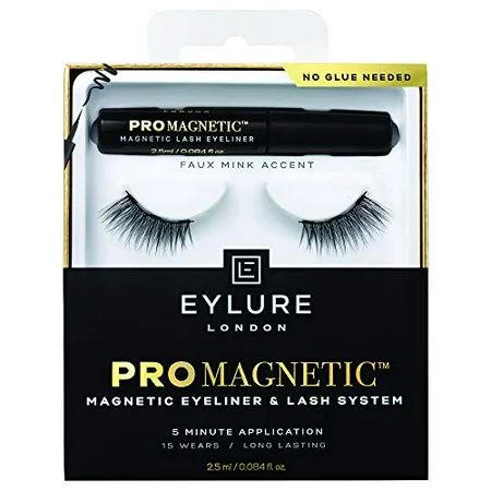 Eylure Magnetic Liner & faux Mink Volume False Eyelash | Walmart (US)