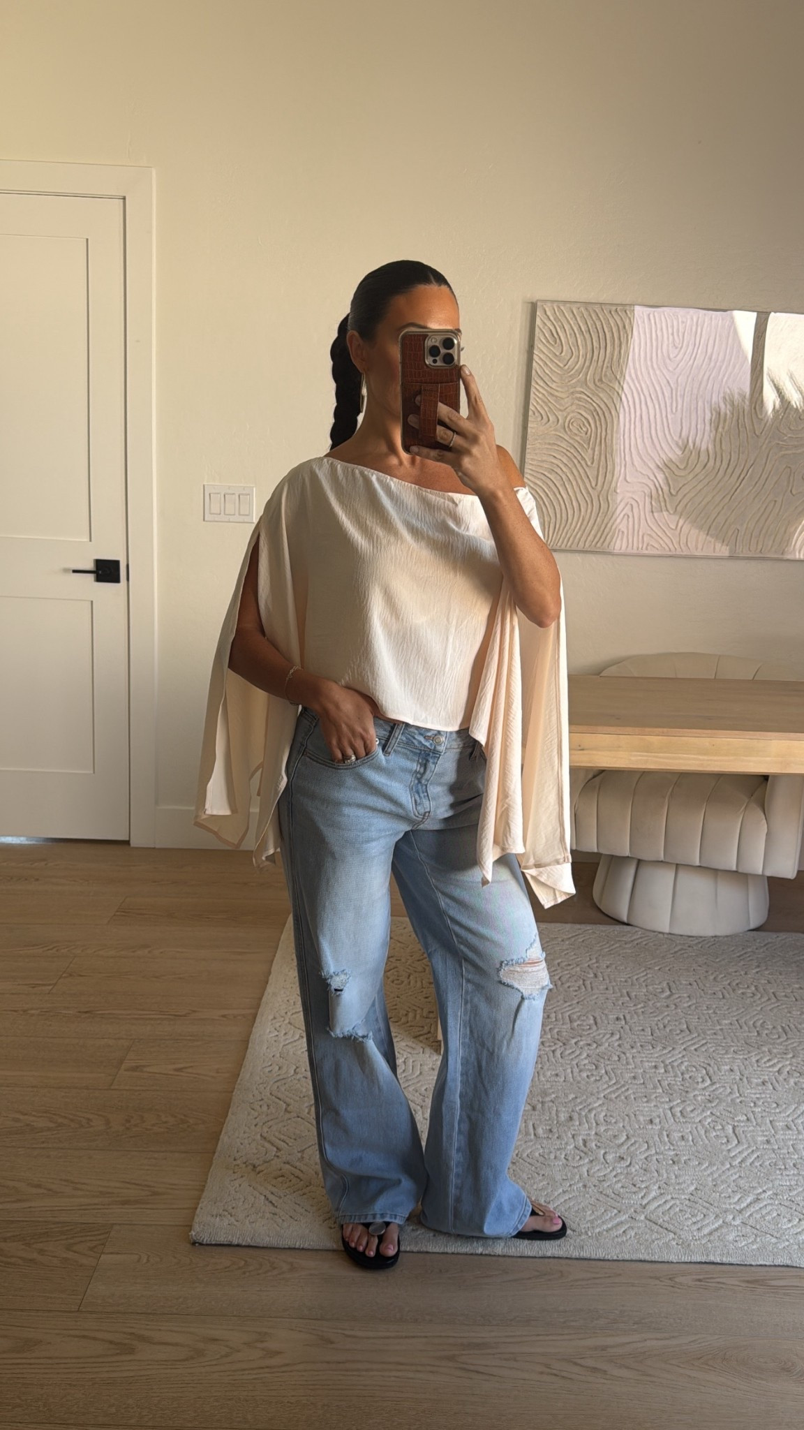Obsessed with this casual look for today. This drapey top is from an Amazon set // my jeans are from Walmart size 2 // my sandals are from Amazon 



#LTKootd #LTKSeasonal #LTKFestival