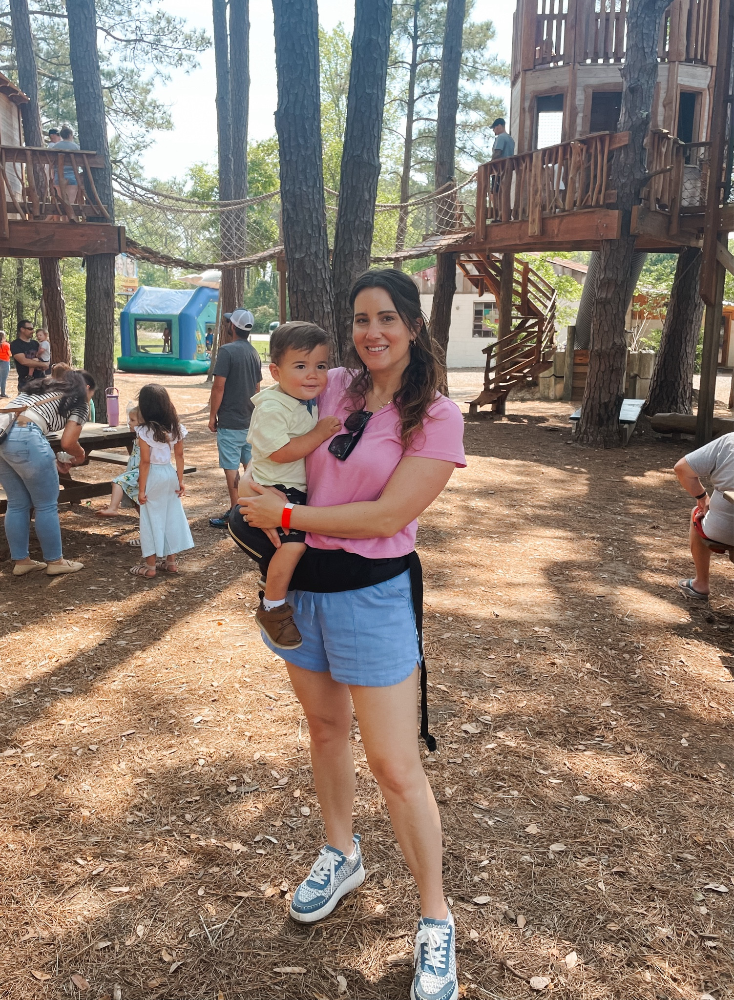 Mom of 3 Casual Outfit for activity day. 🌸

#LTKfindsunder50 #LTKfamily #LTKshoecrush