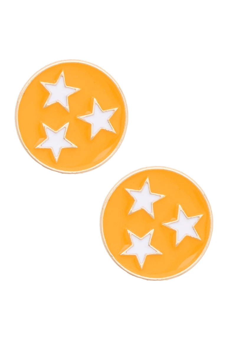 Tennessee Vols Enamel Icon Stud Earrings | CANVAS
