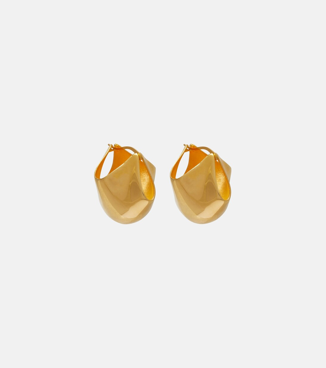 Lotus 18kt gold-plated earrings | Mytheresa (INTL)