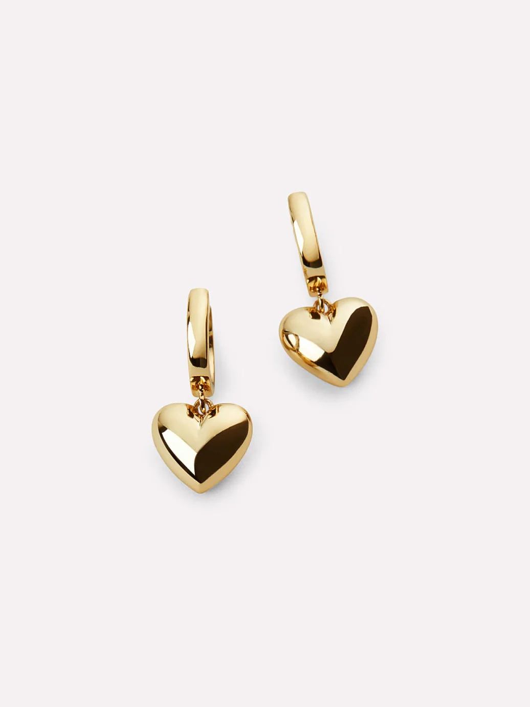 Puffed Heart Hoops - Jessica | Ana Luisa