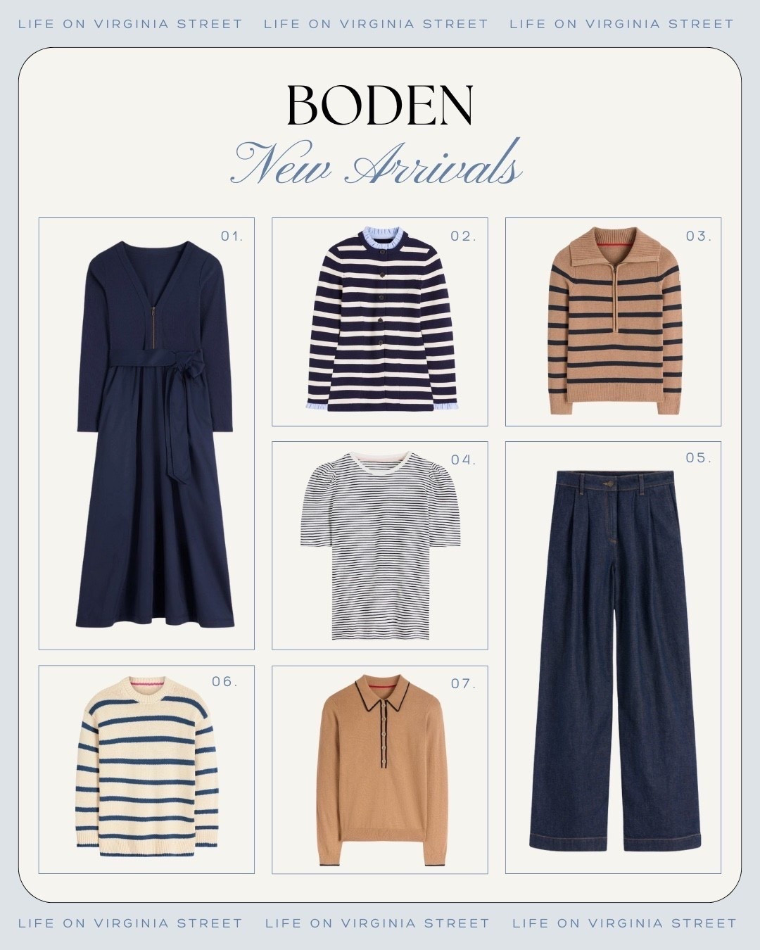 Boden new arrivals 🙌🏻🙌🏻

Inter fashion, winter style, coastal style

#LTKootd #LTKSeasonal #LTKdayinmylife

#LTKWorkwear #LTKSeasonal #LTKootd