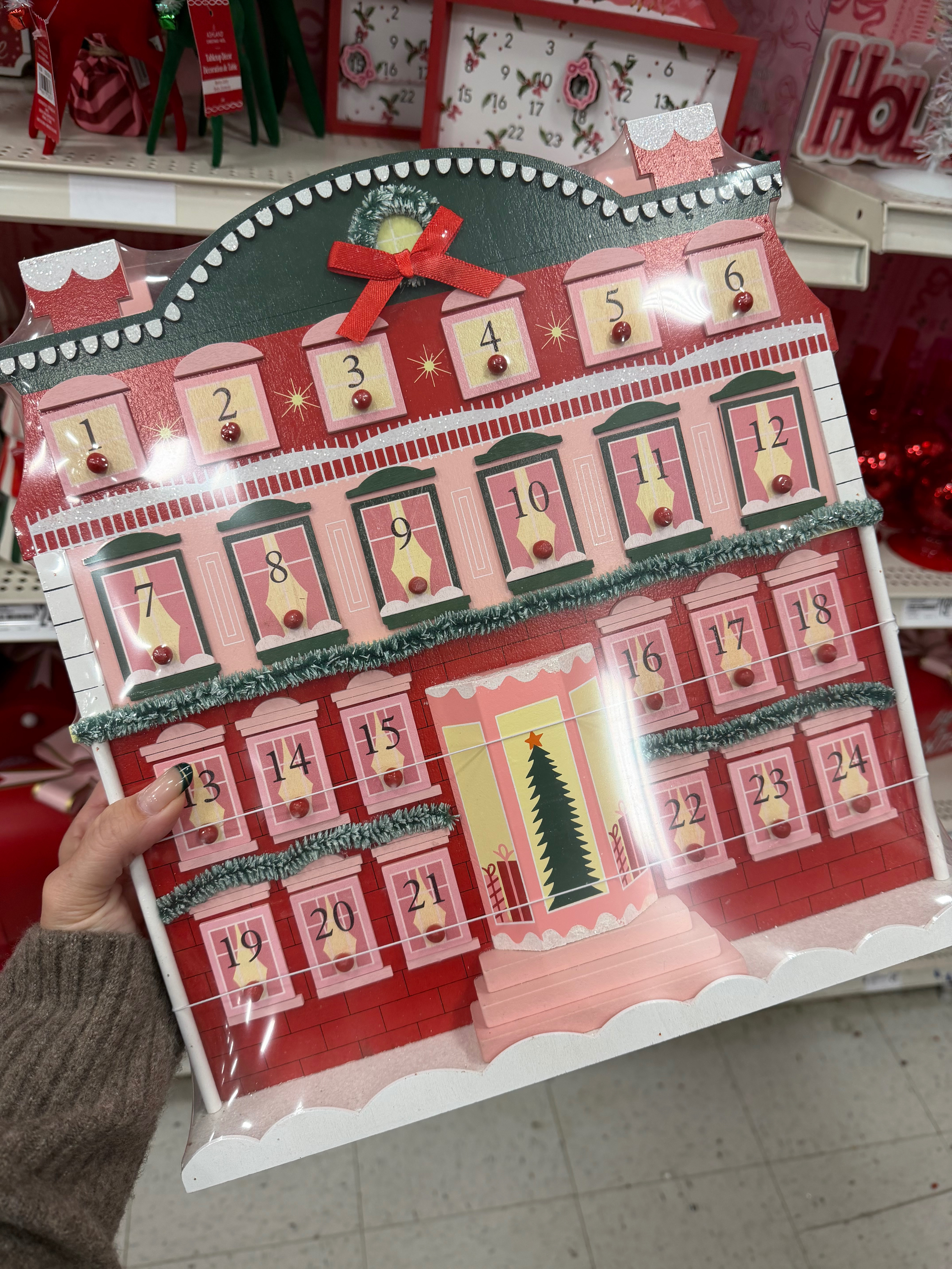 Cute Advent calendar at Michaels!  

 #LTKHoliday #LTKSeasonal #LTKHome