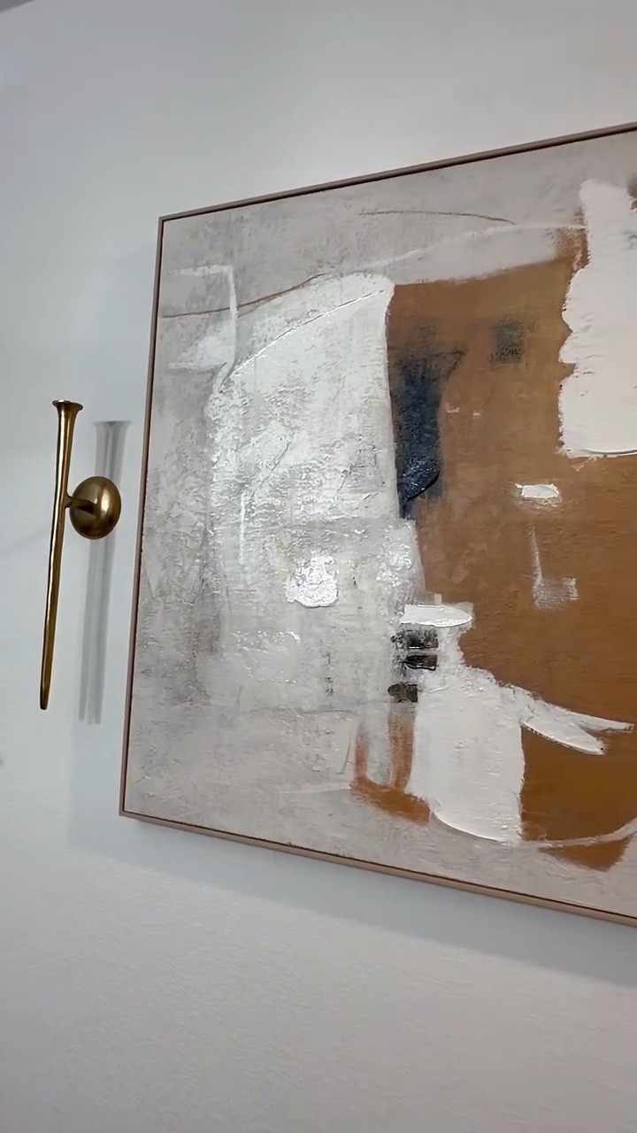 Art is always a mood changer, and this piece from @zgallerie has me feeling all kinds of ways! 🎨 The second it arrived, we were ready to hang it up — I couldn’t wait to see it on the wall! 🤩 Can’t wait to share more with you in daylight, but for now, here’s a sneak peek. Be sure to check out Z Gallerie for this stunning piece and more beautiful options! ✨ 

Promo Code: Use my code CBR5 at checkout for 5% off your entire purchase.
Link: Shop My Favorites through the link in my bio 

#homedecor #wallart #ZGallerie #homedesign #homemaker