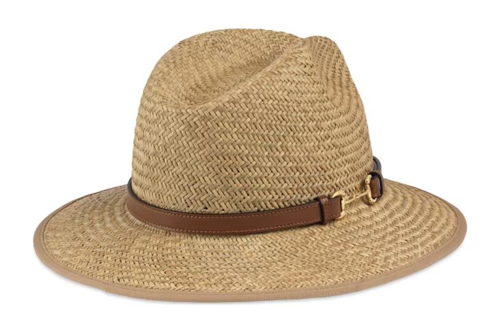 Gucci Straw hat with Horsebit | Gucci (US)