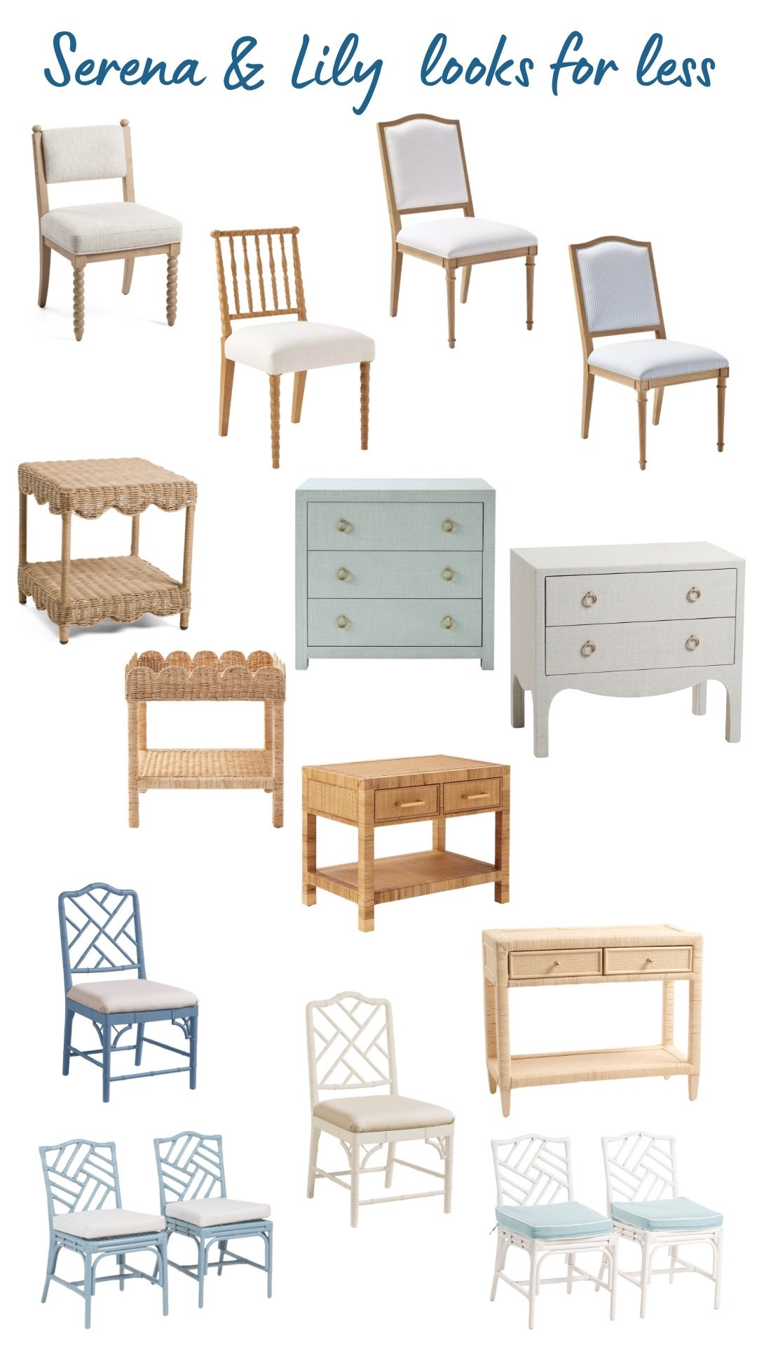 Serena and Lily look for less Ballard Designs pottery barn cailini Coastal

#LTKHome