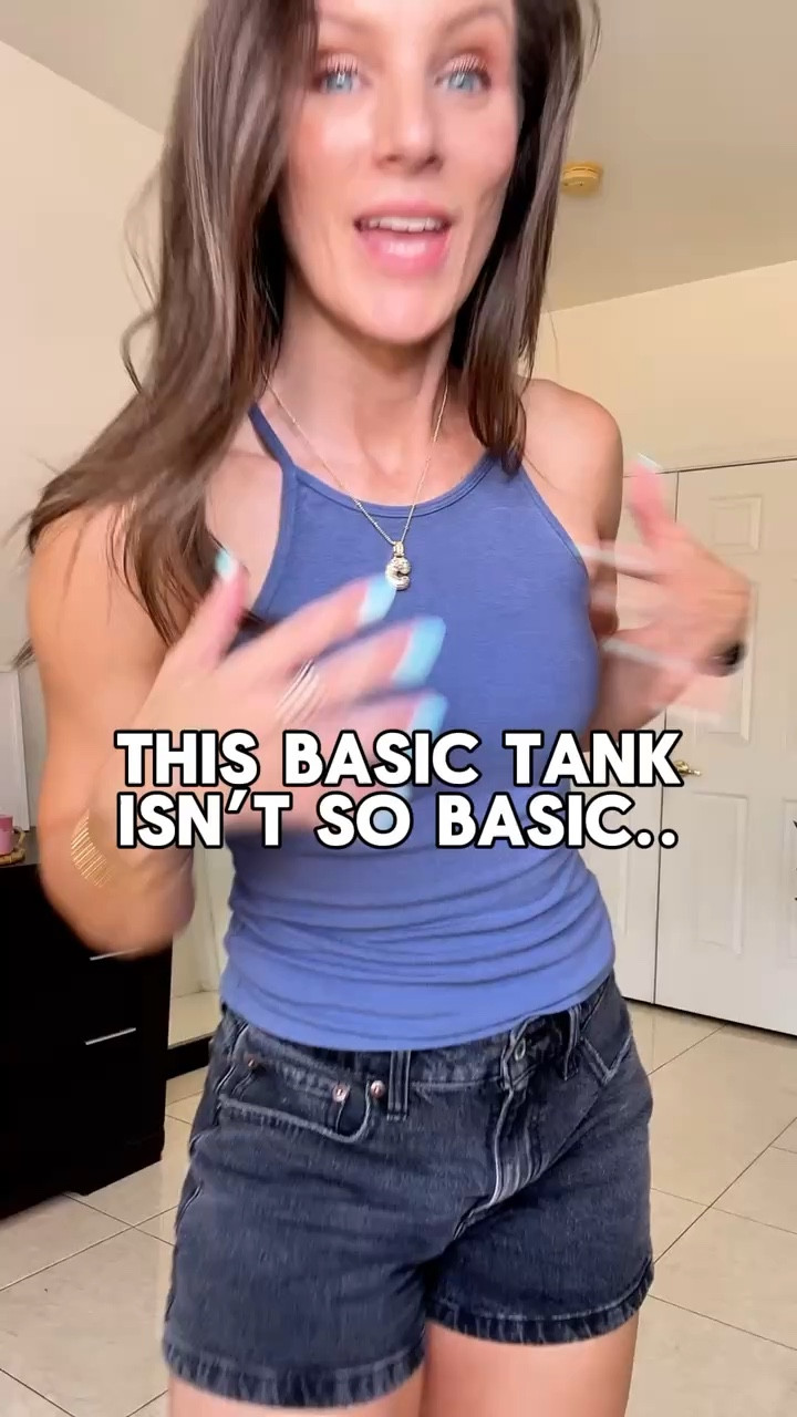 A little outfit shortcut that makes getting ready so much easier. #klassynetwork #klassybrami #bramitank #builtinbra #bratops

#LTKdayinmylife #LTKgrwm
