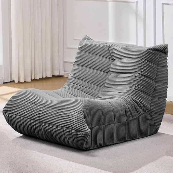 Bean Bag Chairs for Adults Giant Bean Bag Chair Memory Foam BeanBag Chair Big Bean Bag Sofa with ... | Amazon (US)