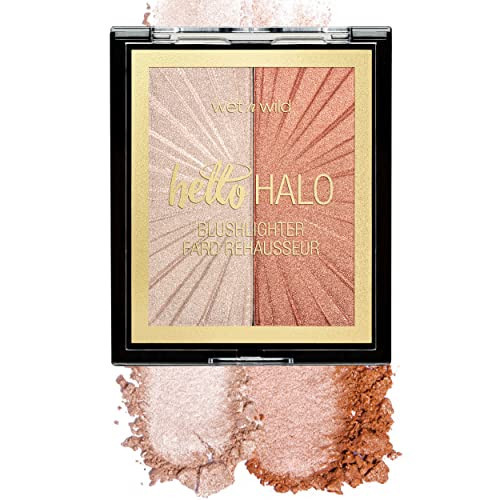 Wet n Wild MegaGlo Blushlighter, Blendable Blush & Highlighter Set, Shimmery Metallic Finish, Highlight Bling | Amazon (US)