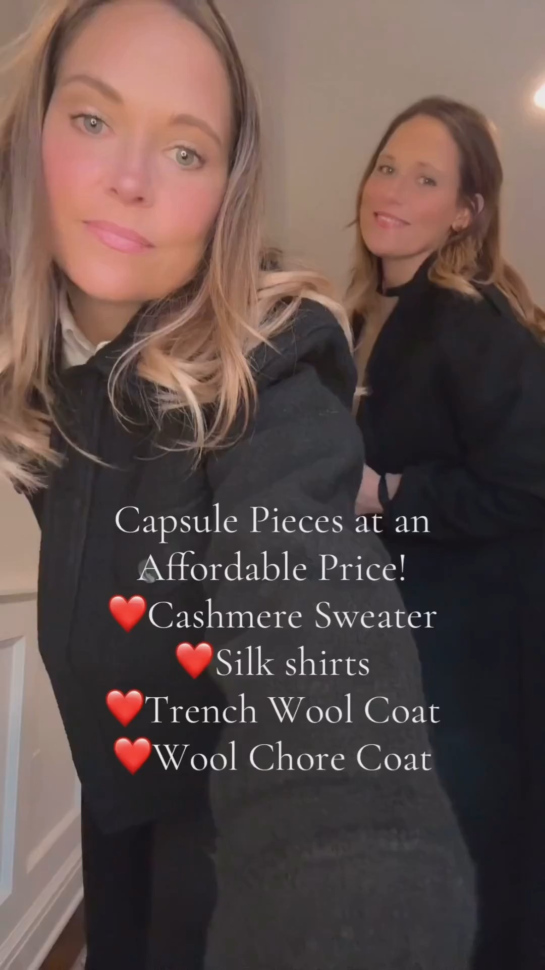 Looking for capsule pieces at an affordable price? We love Quince and their quality cashmere sweaters, silk shirts, and trench wool coat. The best part is that their cashmere sweaters are only $50!

#LTKHoliday #LTKOver40 #LTKSeasonal