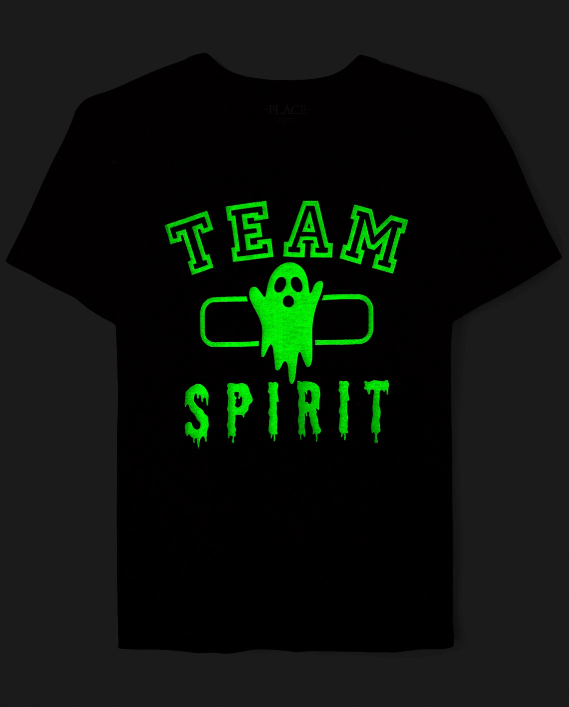 Kids Matching Family Glow Team Spirit Graphic Tee - black | The Children's Place