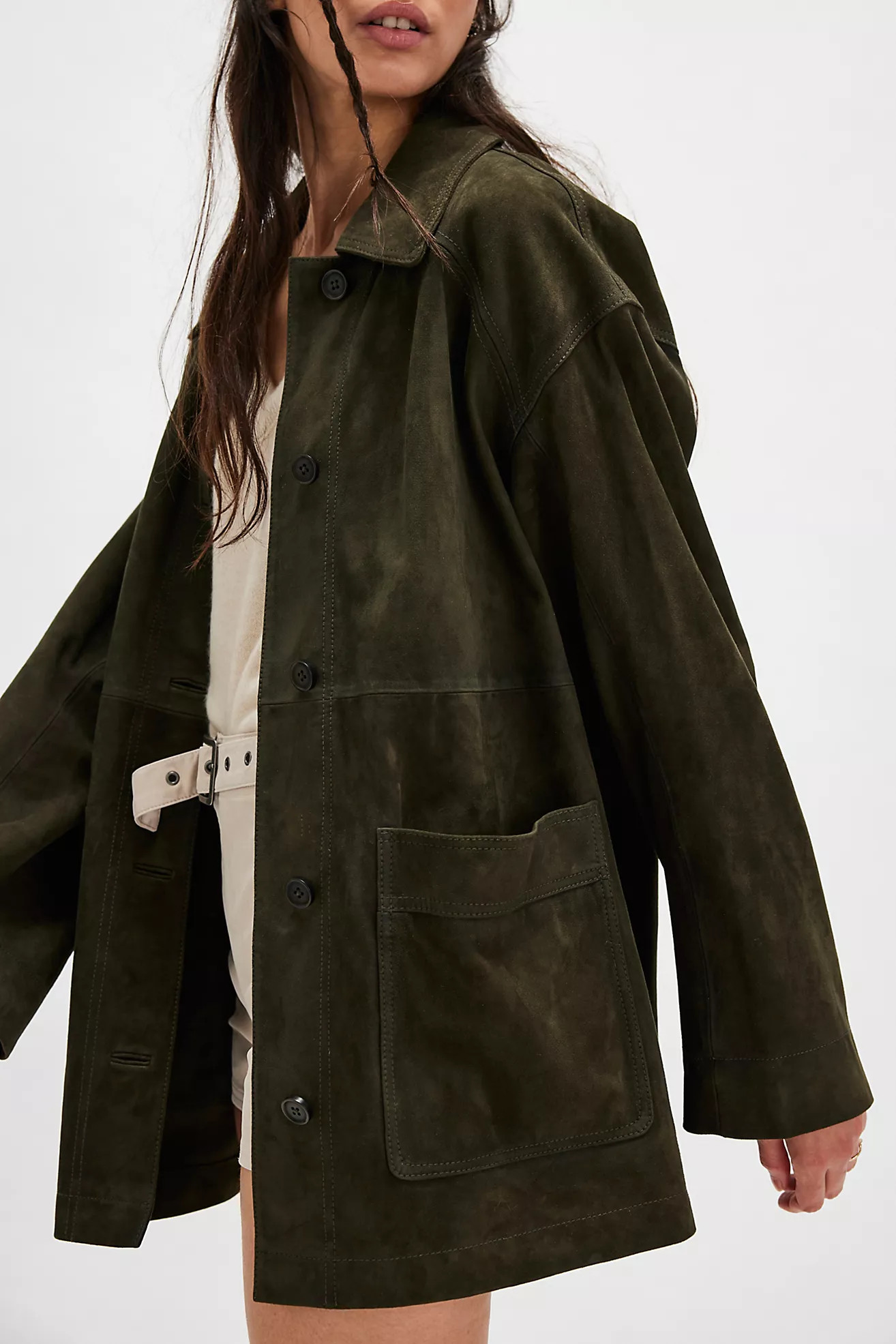 Annalise Suede Jacket | Free People (Global - UK&FR Excluded)