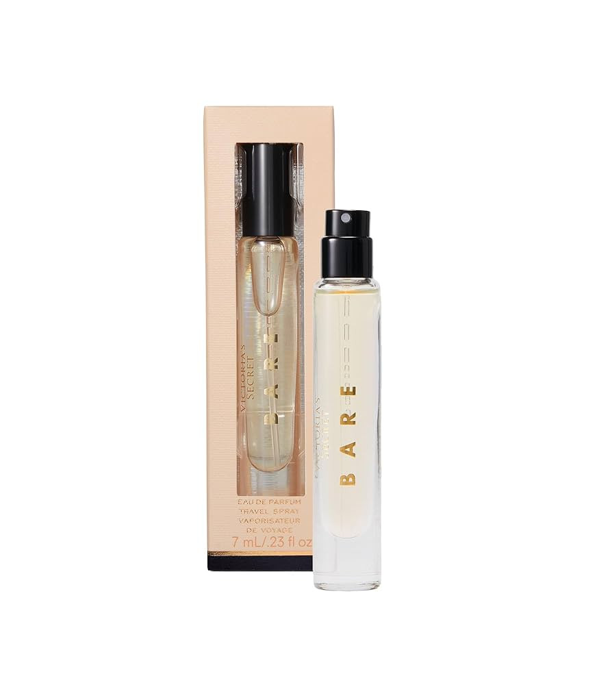 Victoria's Secret Bare Eau de Parfum Travel Spray, Notes of Australian Sandalwood, Mandarin Madag... | Amazon (US)